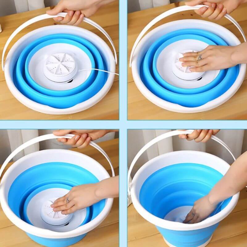 MINI LAVADORA ULTRASÓNICA 3 EN 1 - Imagen 2