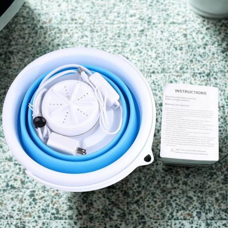 MINI LAVADORA ULTRASÓNICA 3 EN 1 - Imagen 3