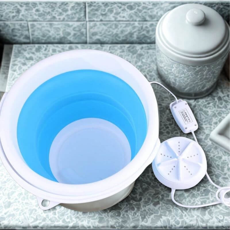 MINI LAVADORA ULTRASÓNICA 3 EN 1