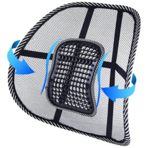 COJÍN LUMBAR ERGONÓMICO TRANSPIRABLE