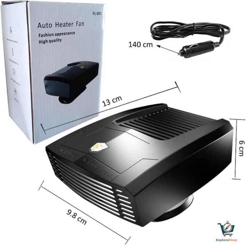 CALENTADOR DESEMPAÑADOR PARA AUTO 2 EN 1 - Imagen 5