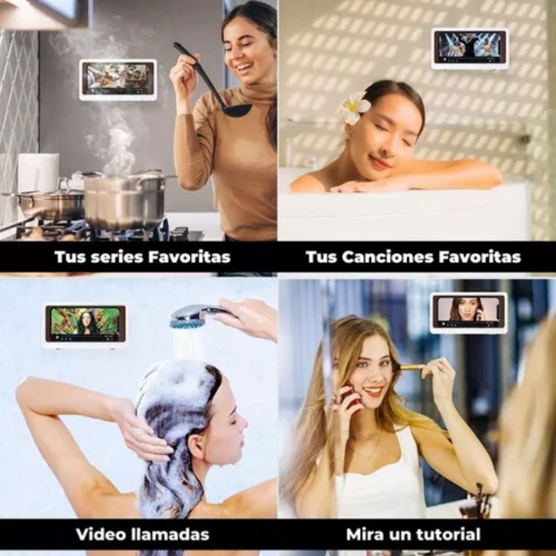 FUNDA IMPERMEABLE TELÉFONO GIRATORIA - Imagen 2