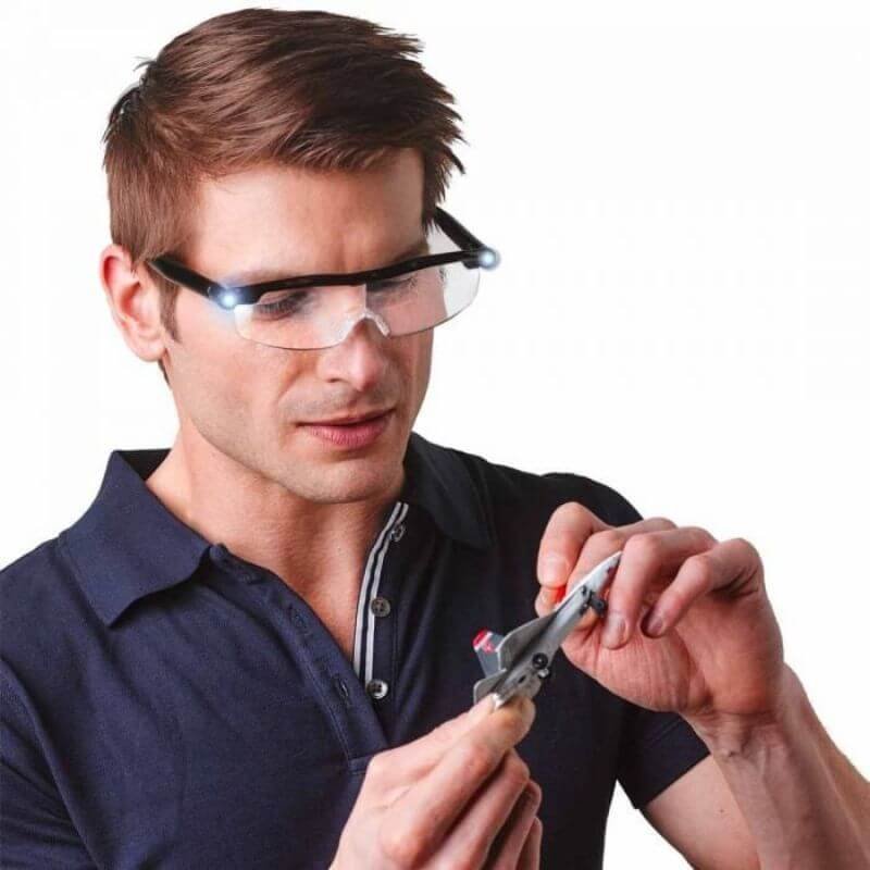 GAFAS LED CON AUMENTO DE 160% - Imagen 5