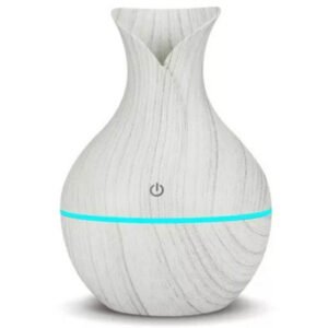 HUMIDIFICADORA DE MADERA ESTILO BLANQUEADO
