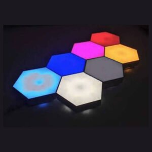 LUCES HEXAGONALES 17 COLORES LED