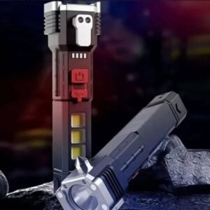 LINTERNA TÁCTICA 4 EN 1